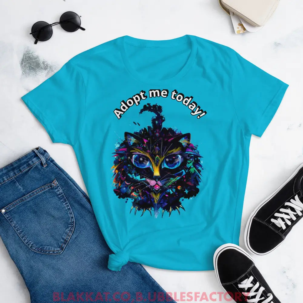 Women’s Short Sleeve T-Shirt Caribbean Blue / S