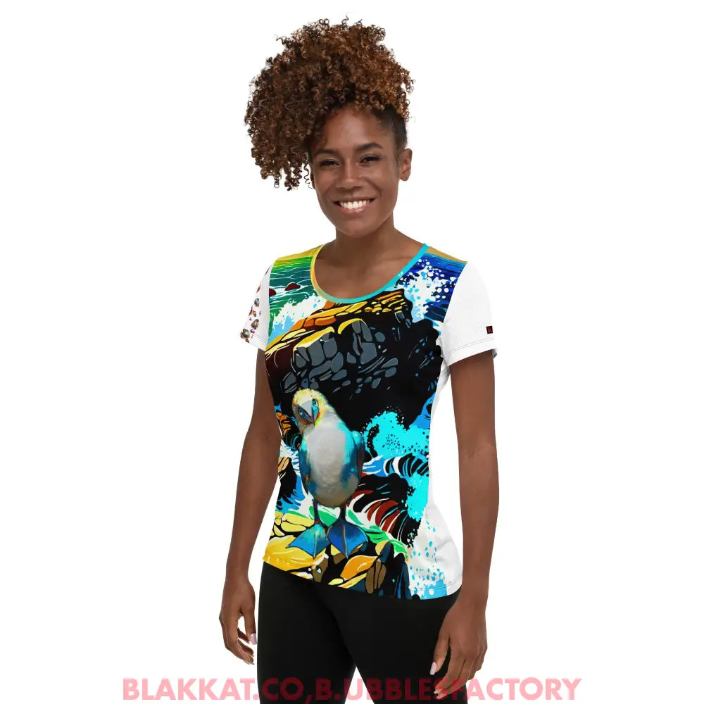 All-Over Print Women’s Athletic T-Shirt