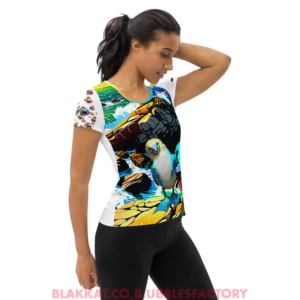 All-Over Print Women’s Athletic T-Shirt