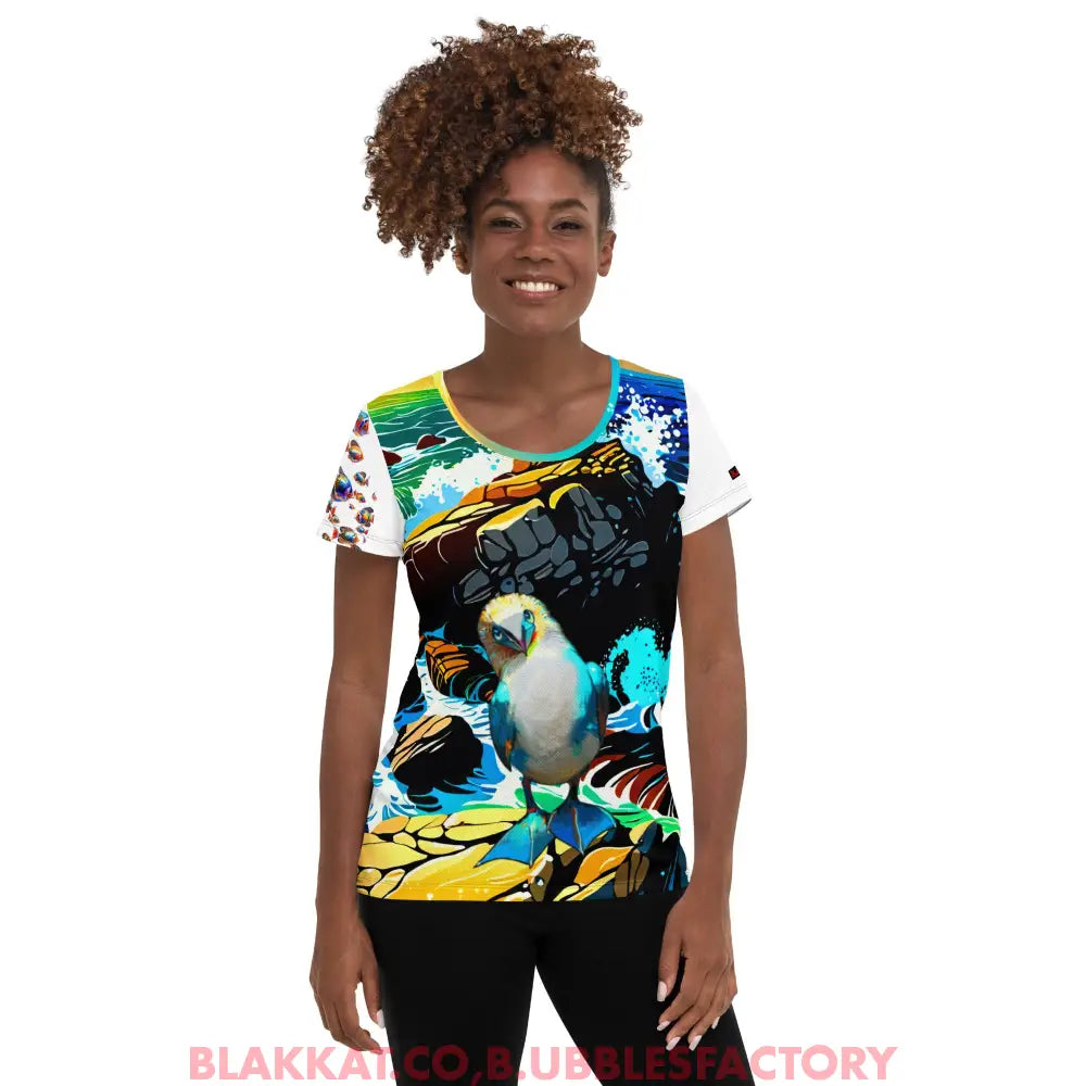 All-Over Print Women’s Athletic T-Shirt